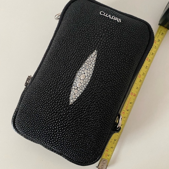 Cuadra Exotic Stingray Crossbody Bag - Picture 5 of 13